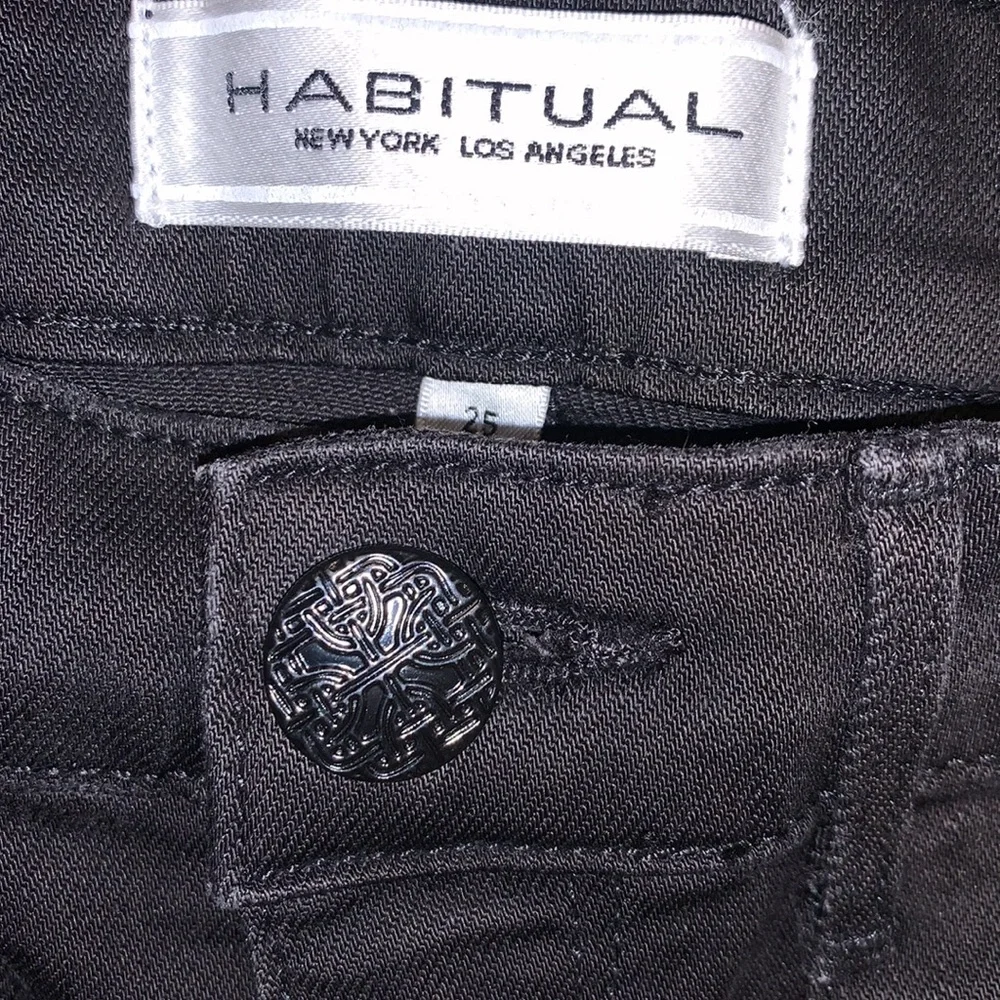 Habitual-Black Slim Skinny Jeans‎